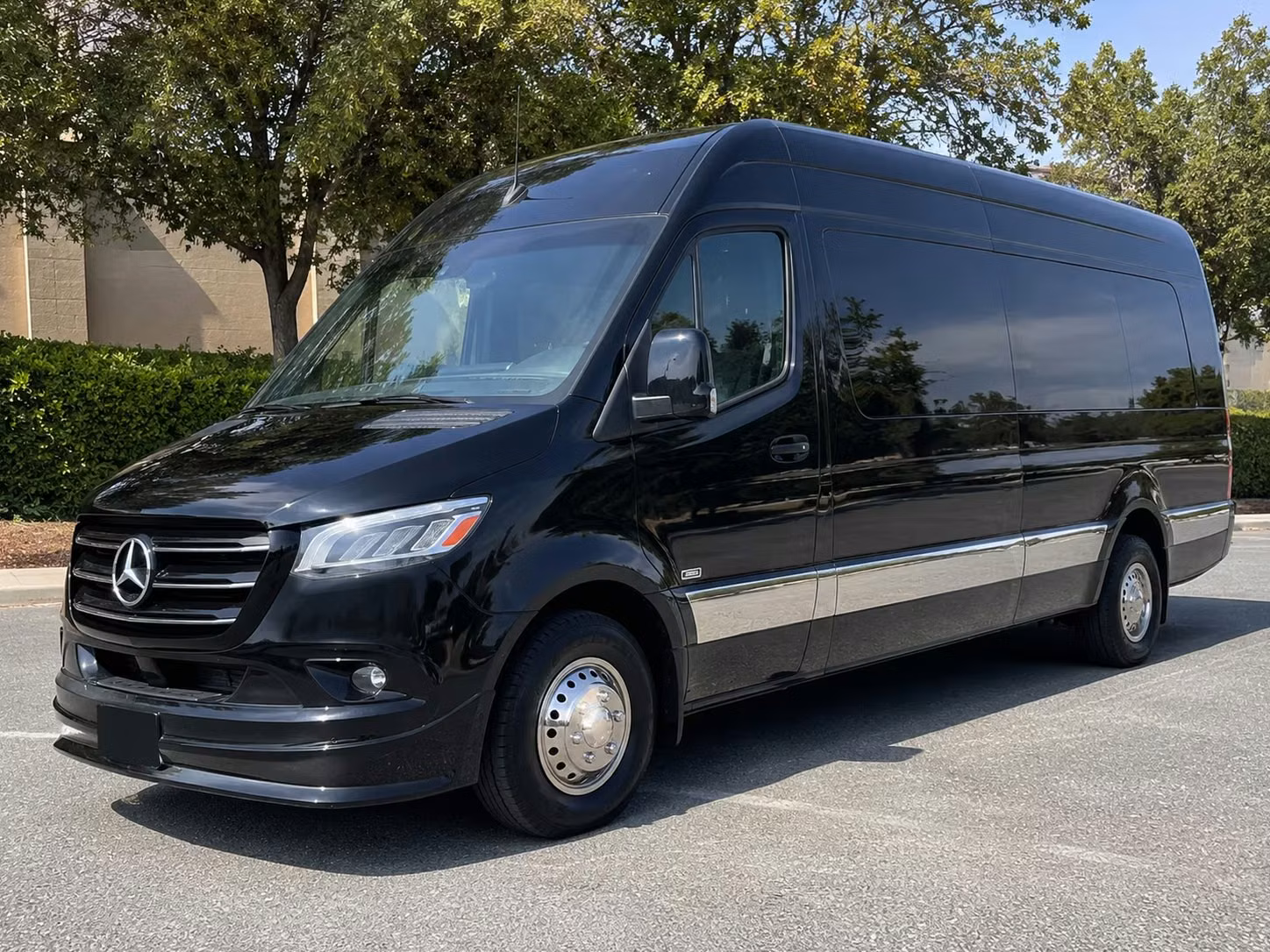 sprinter van with driver